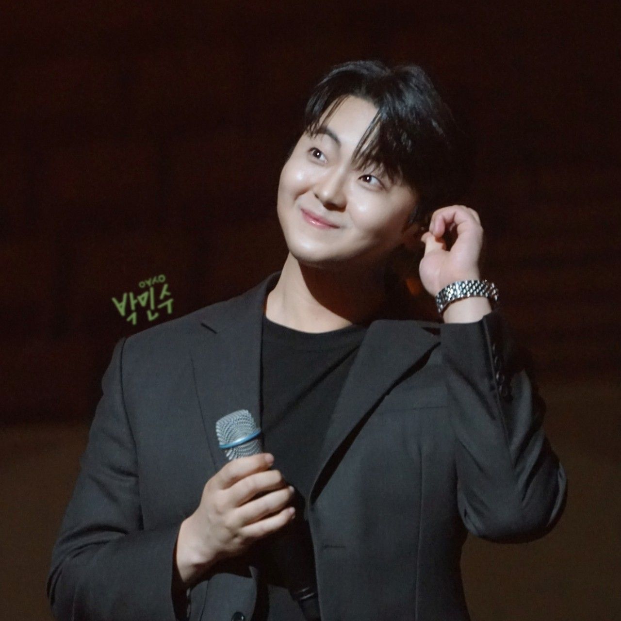 Behind-the-scenes cut of Park Minsu