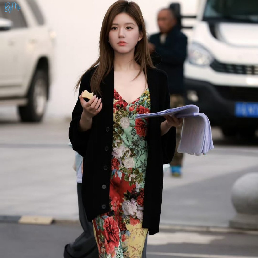 Behind-the-scenes cut of Zhao Lusi