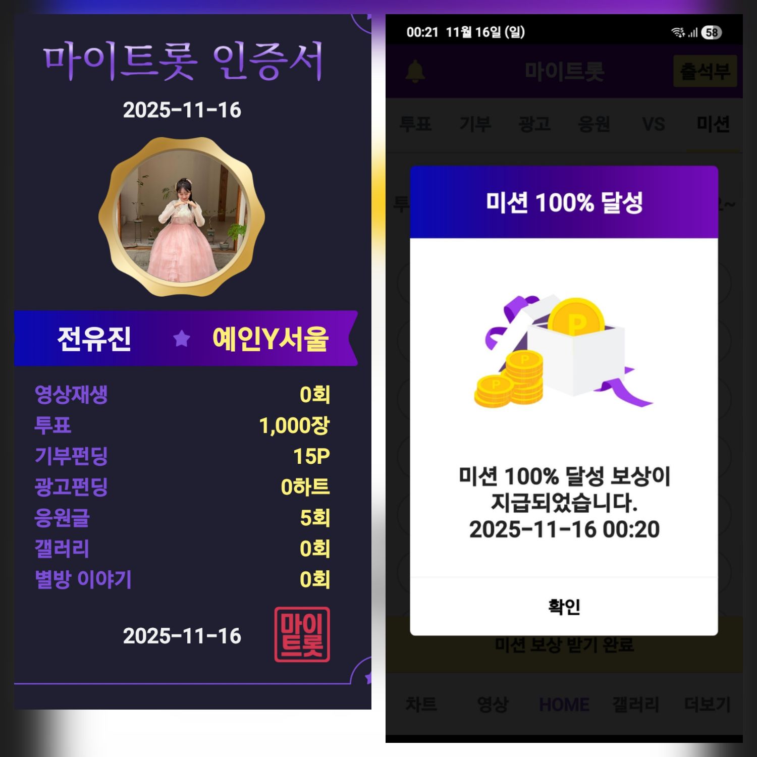 チョン・ユジンのビハインドカット