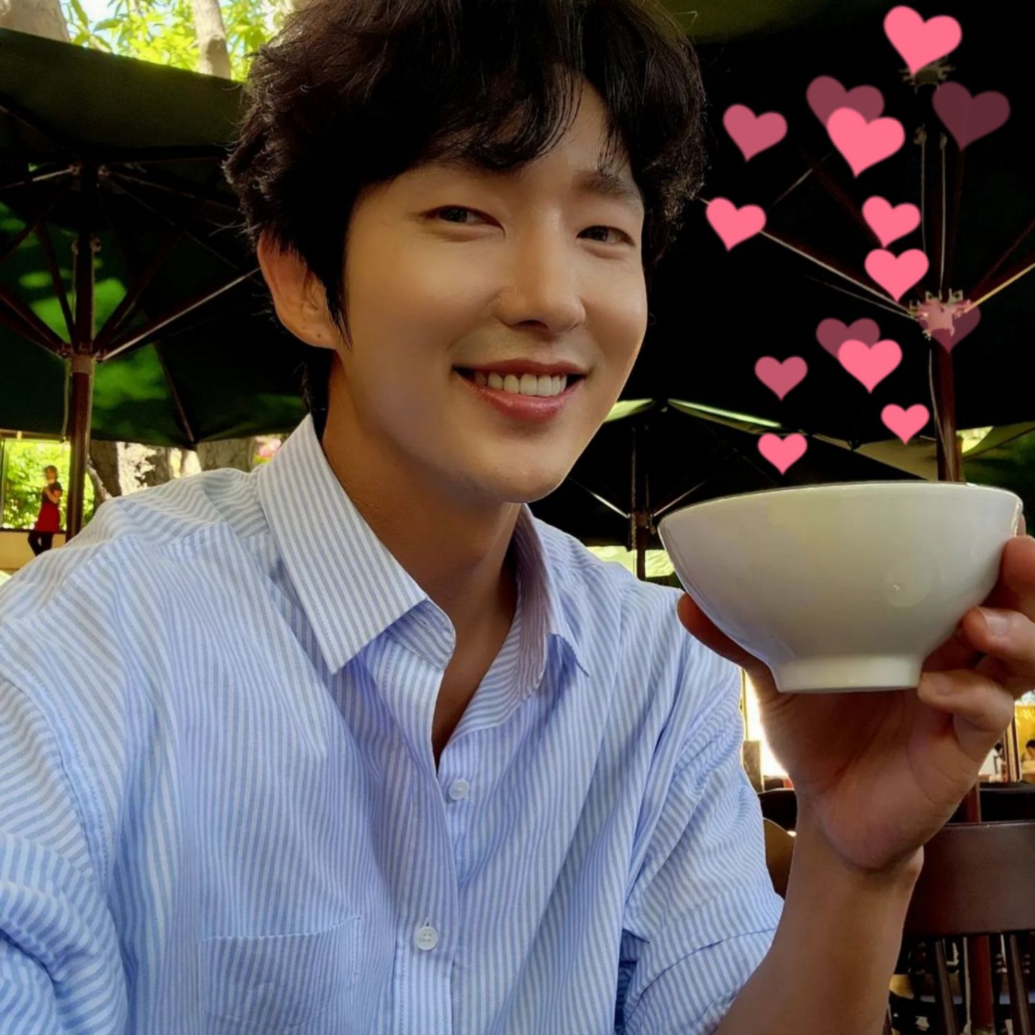 Recent activity shot of Lee Joongi