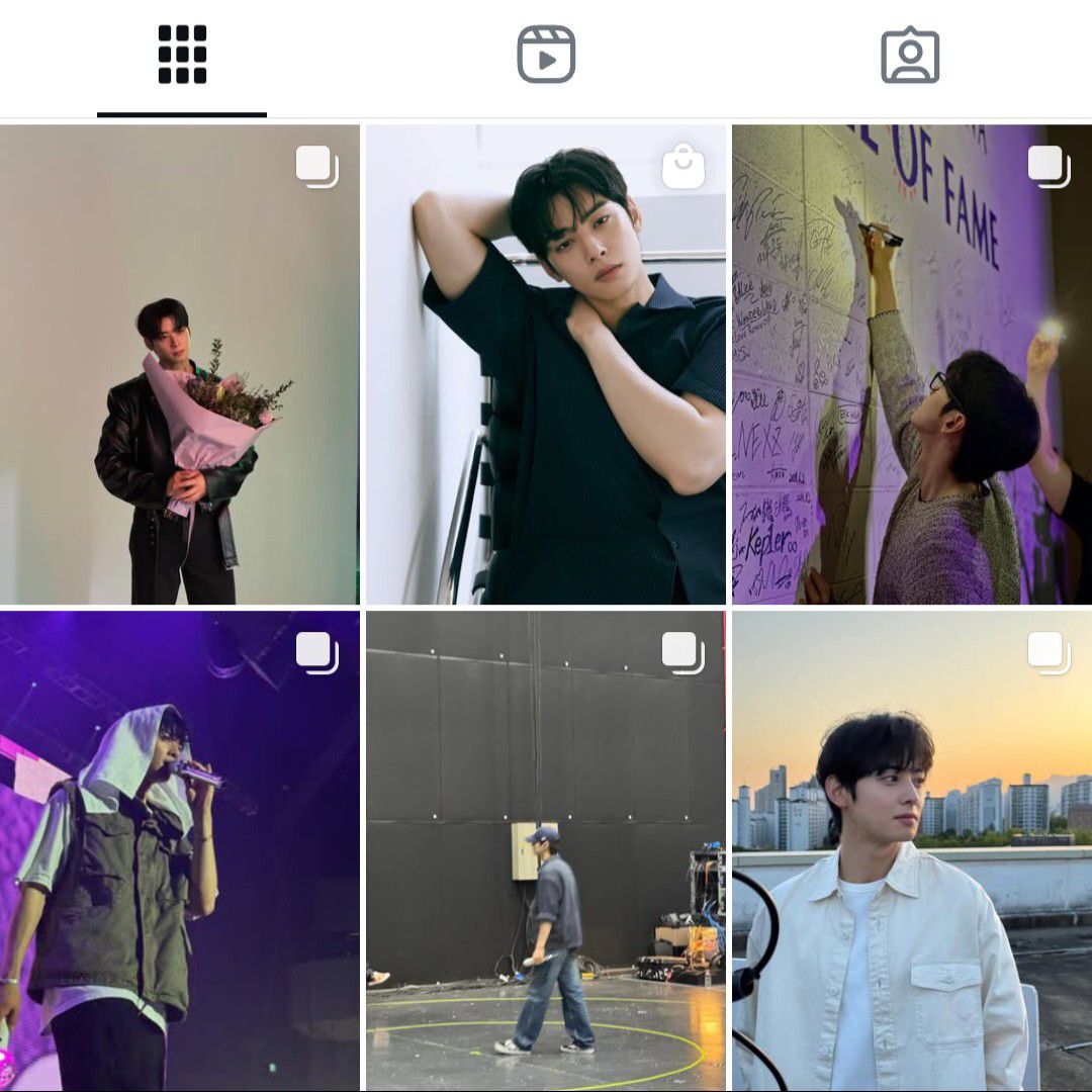 Foto kegiatan terbaru dari Cha Eunwoo