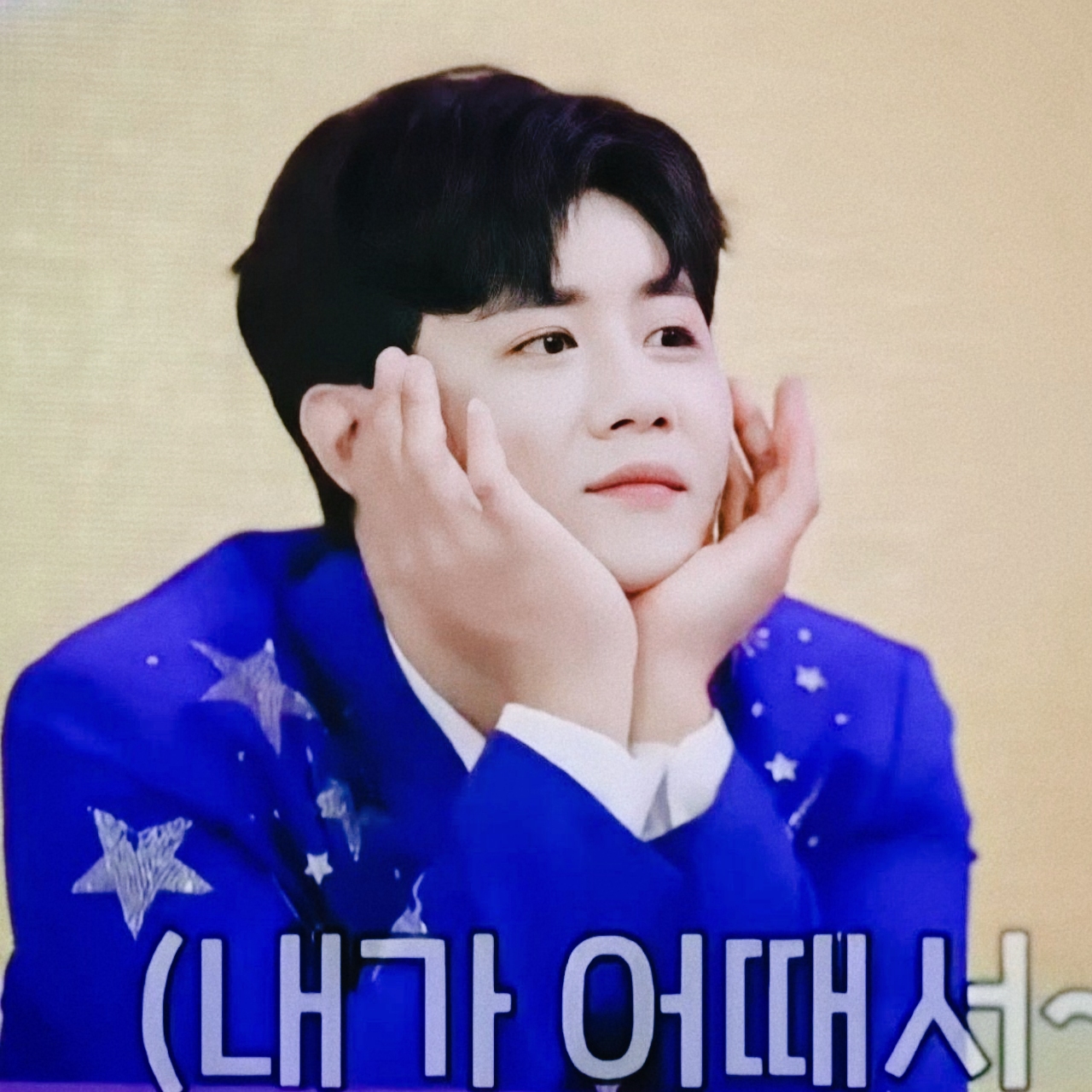 Behind-the-scenes cut of Jin Haesung