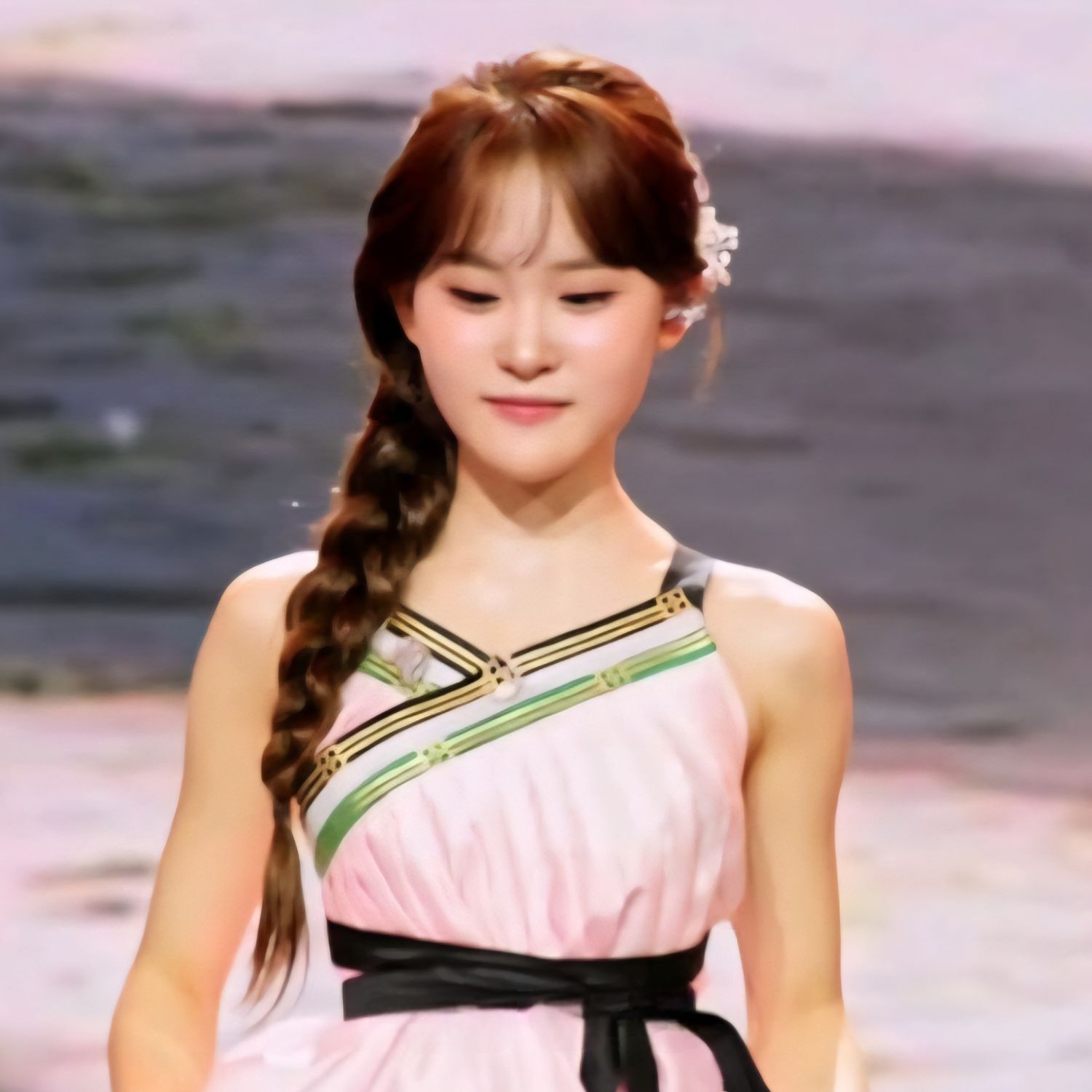 A moment captured by a fan of Kim Dahyun