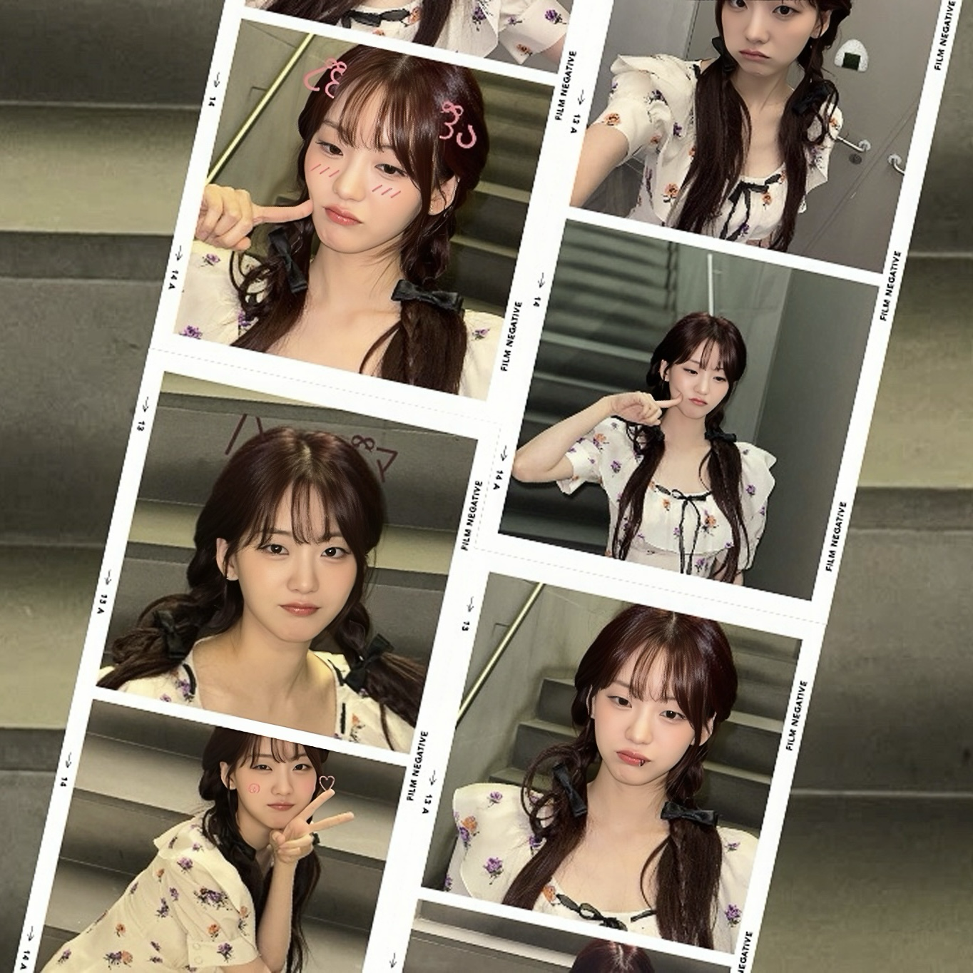 粉丝拍下的赵怡贤瞬间