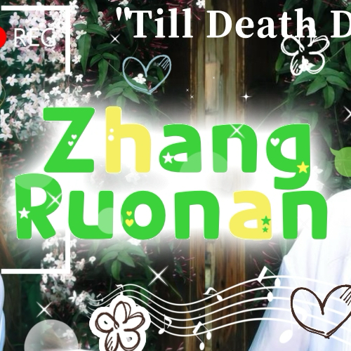 A moment captured by a fan of Zhang Ruonan