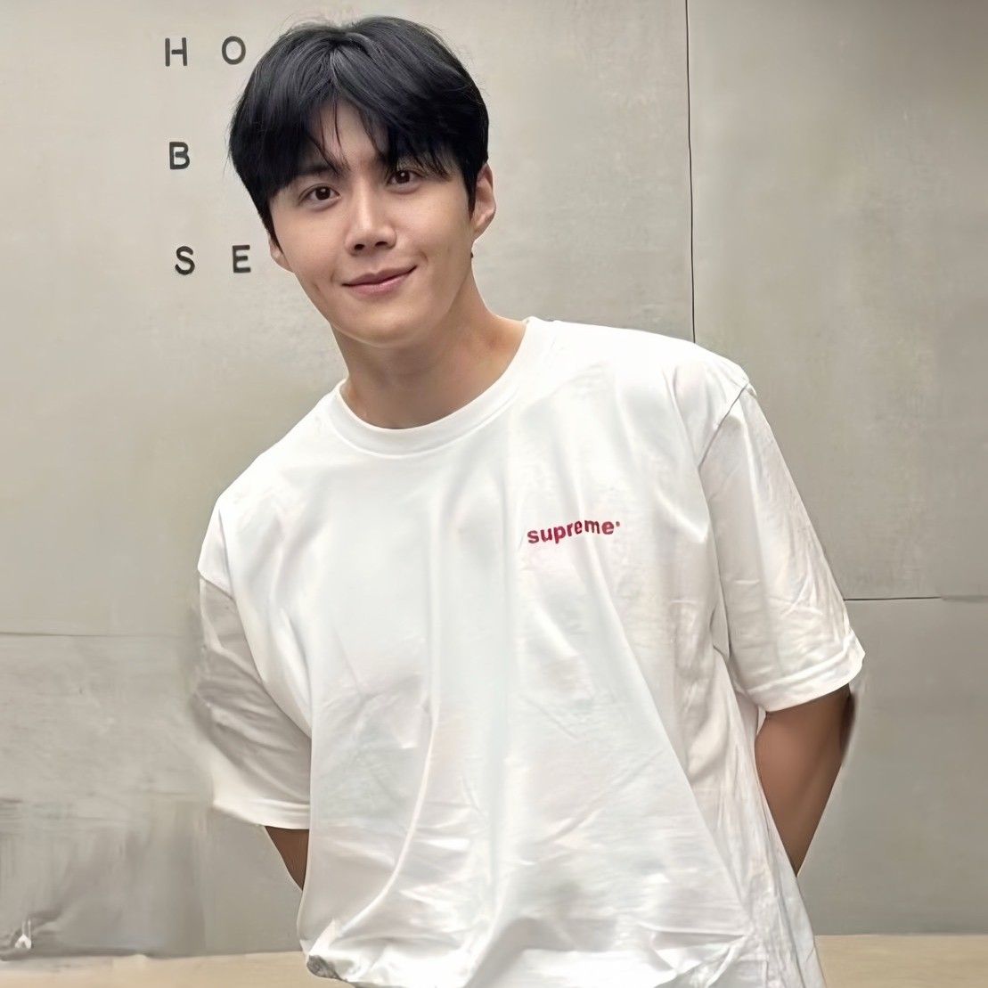 A moment captured by a fan of Kim Seonho