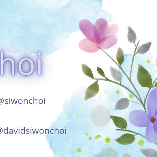 Recent activity shot of Choi Siwon