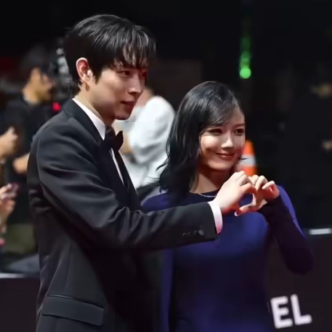 Behind-the-scenes cut of Kim Youjung