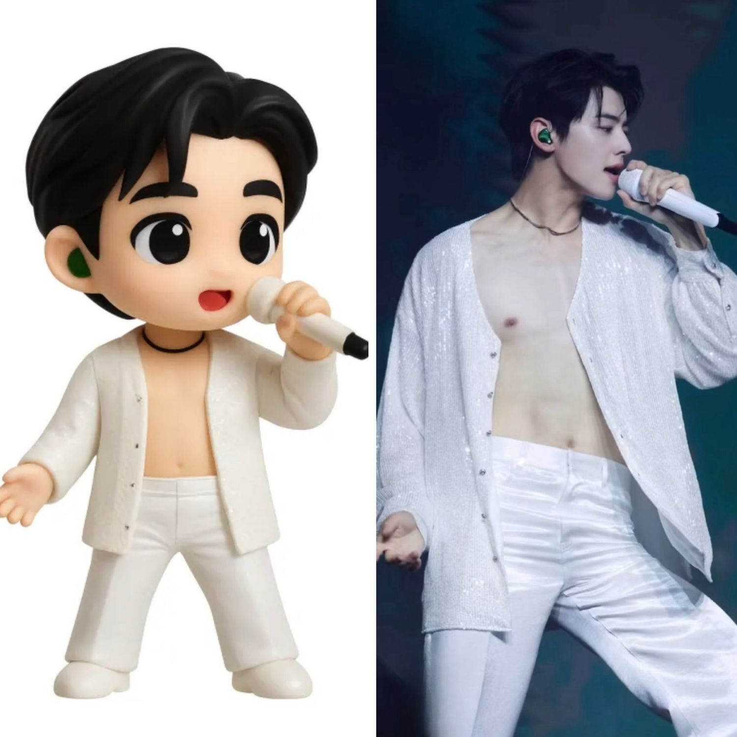 Behind-the-scenes cut of Cha Eunwoo