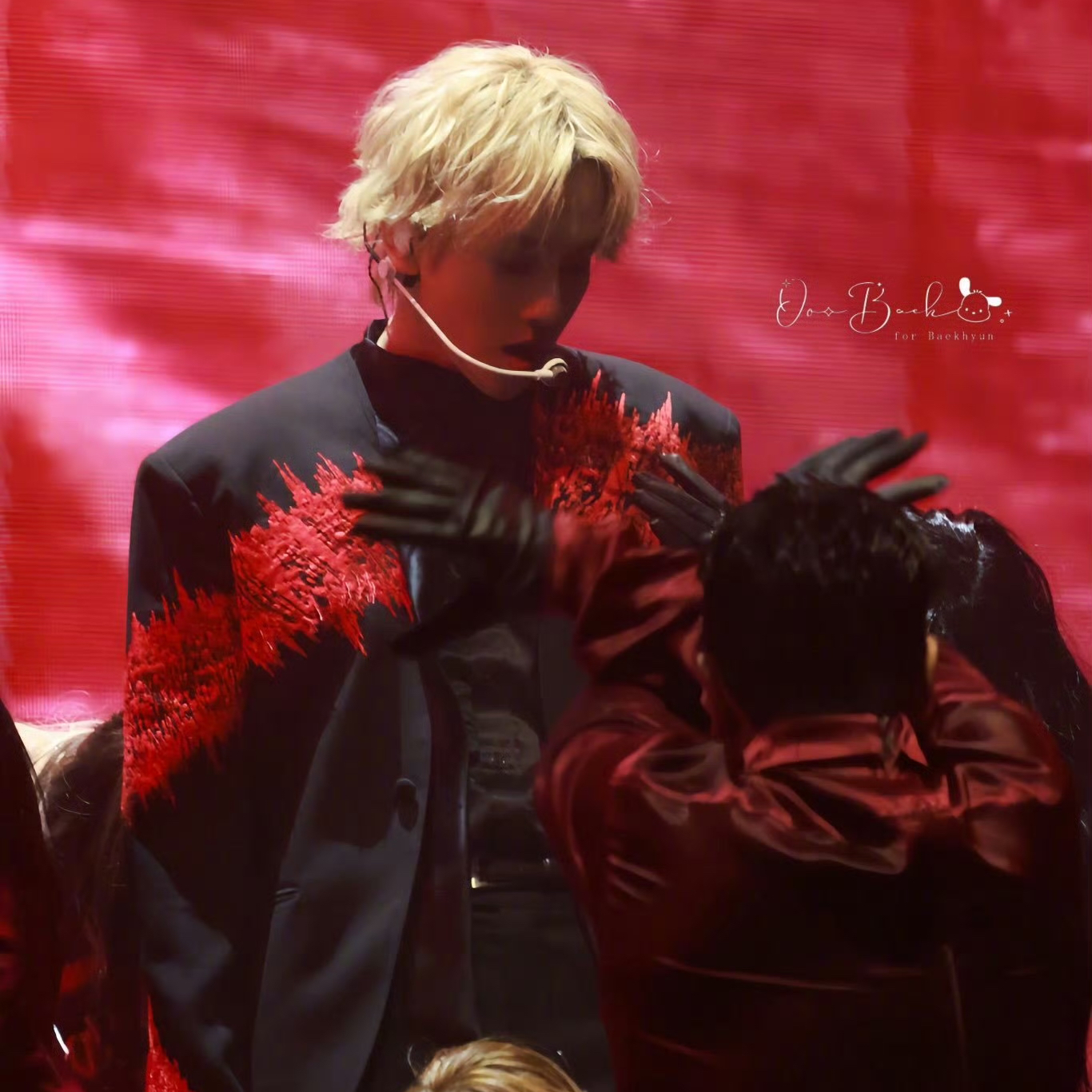 A moment captured by a fan of Baekhyun
