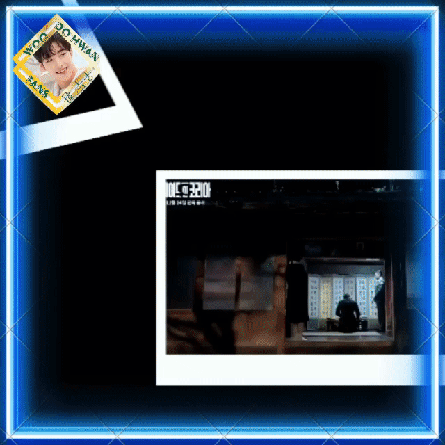 A moment captured by a fan of Woo Dohwan