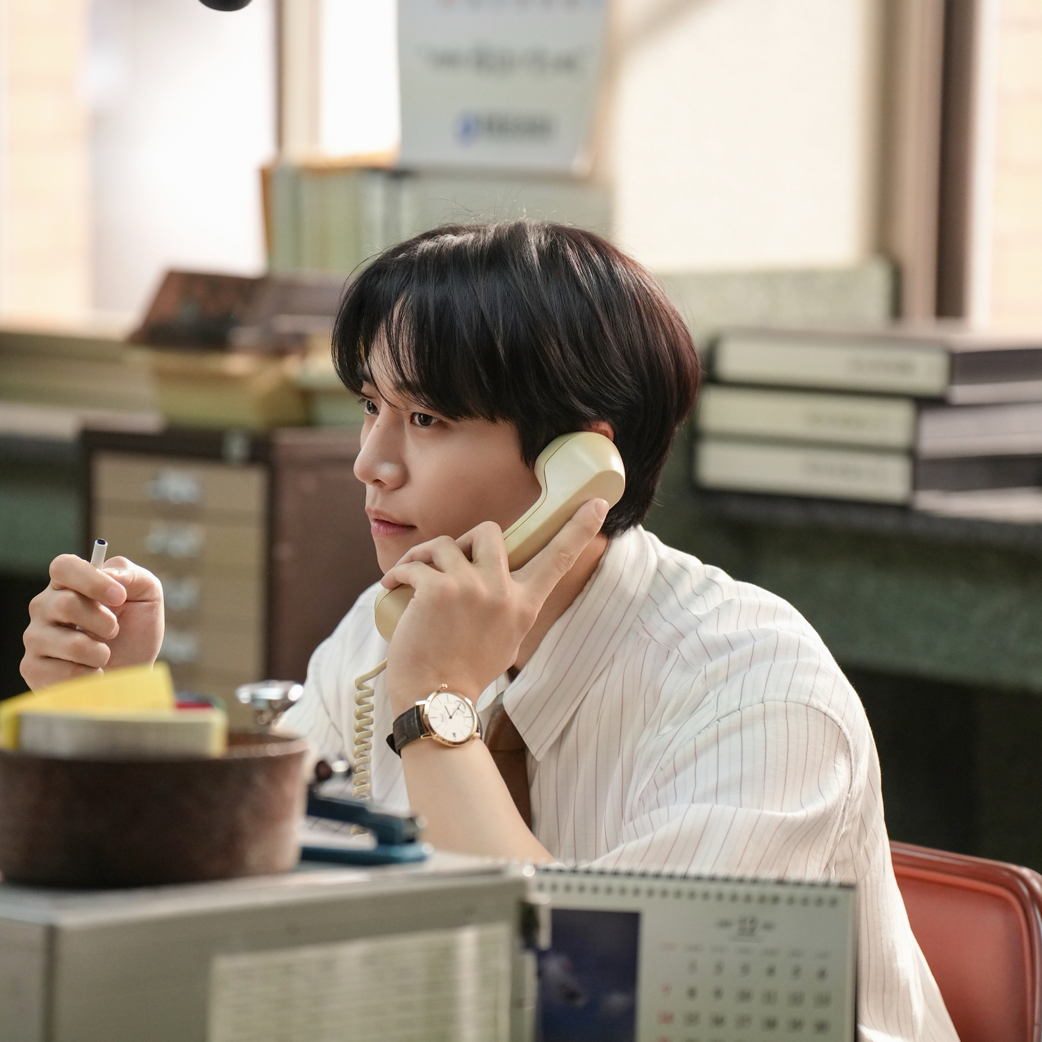 Behind-the-scenes cut of Lee Junho