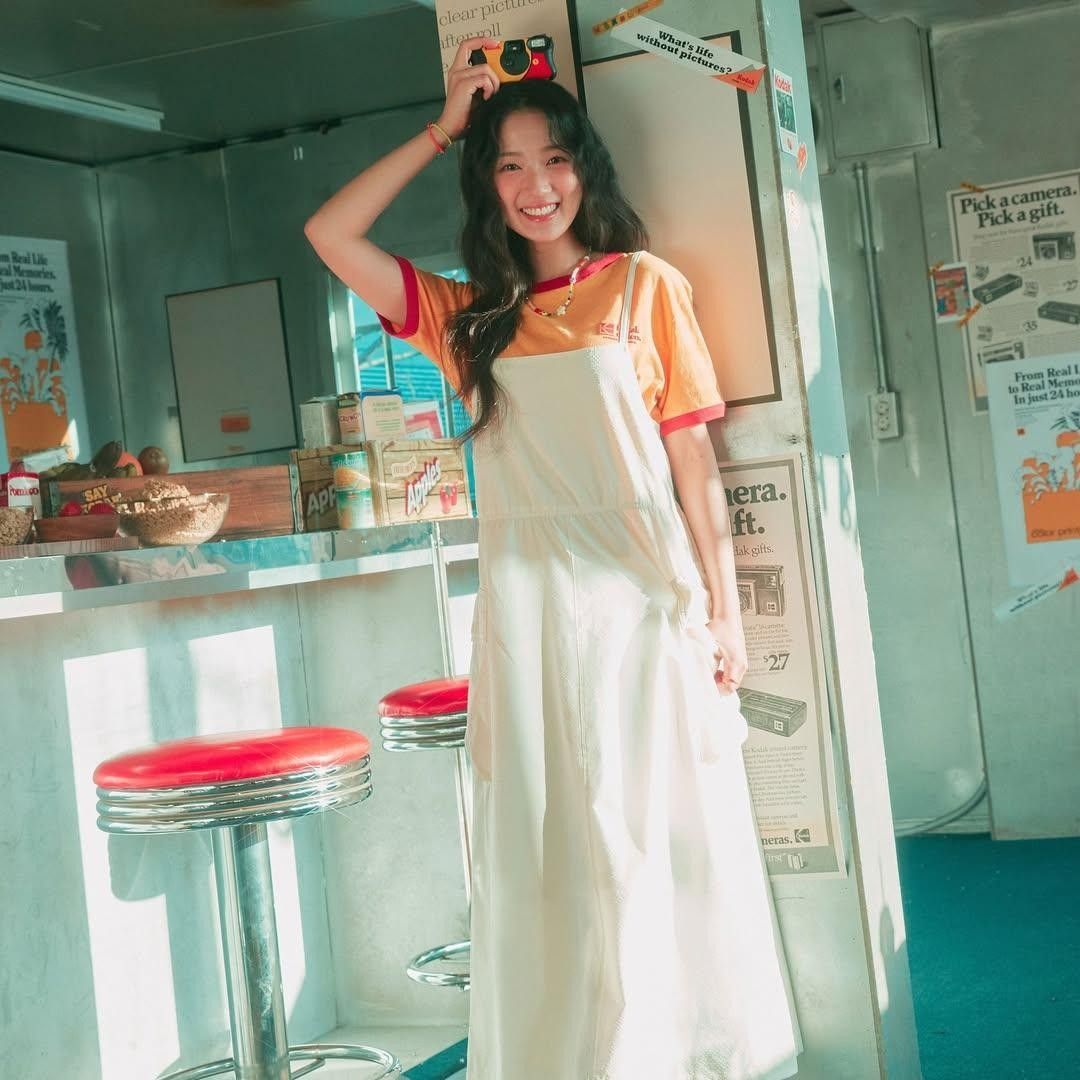 A moment captured by a fan of Kim Hyeyoon