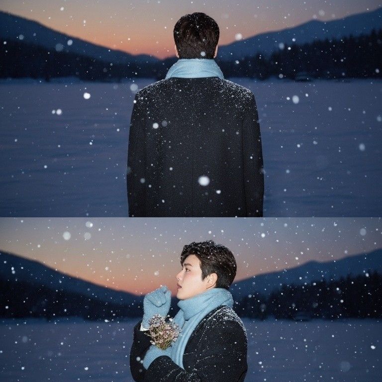 粉丝拍下的晋海成瞬间