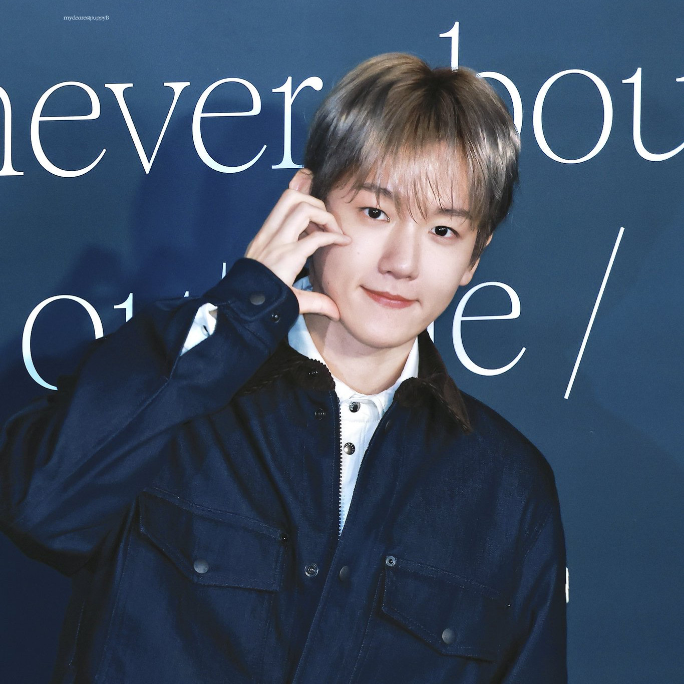 Behind-the-scenes cut of Baekhyun