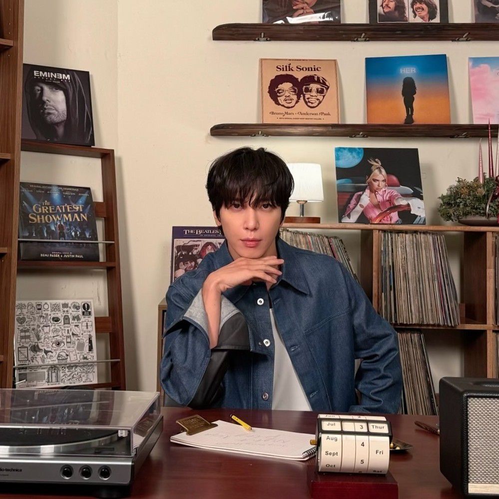 Recent activity shot of Jung Yonghwa