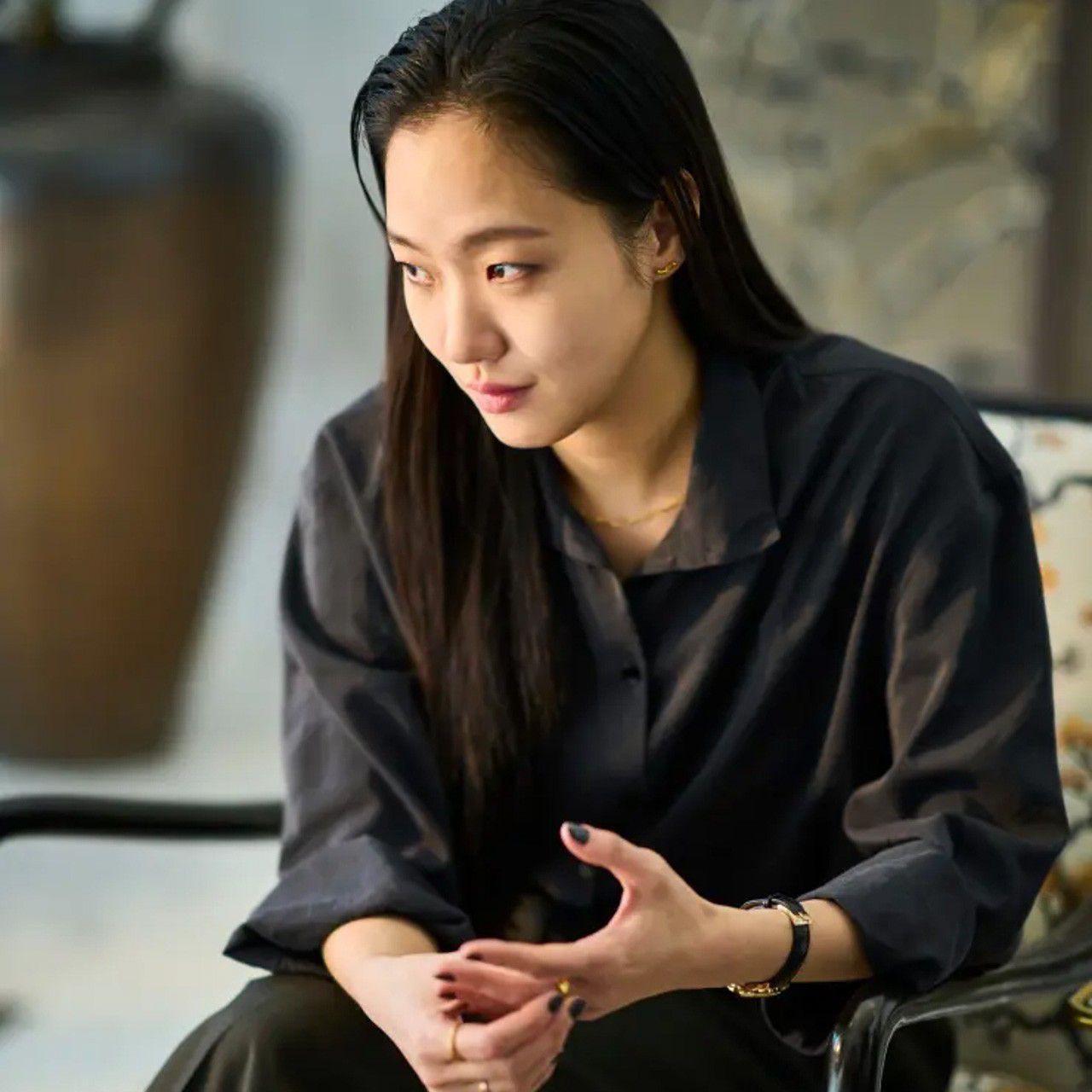 Behind-the-scenes cut of Kim Goeun