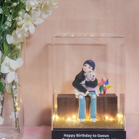 Recent activity shot of Kim Goeun