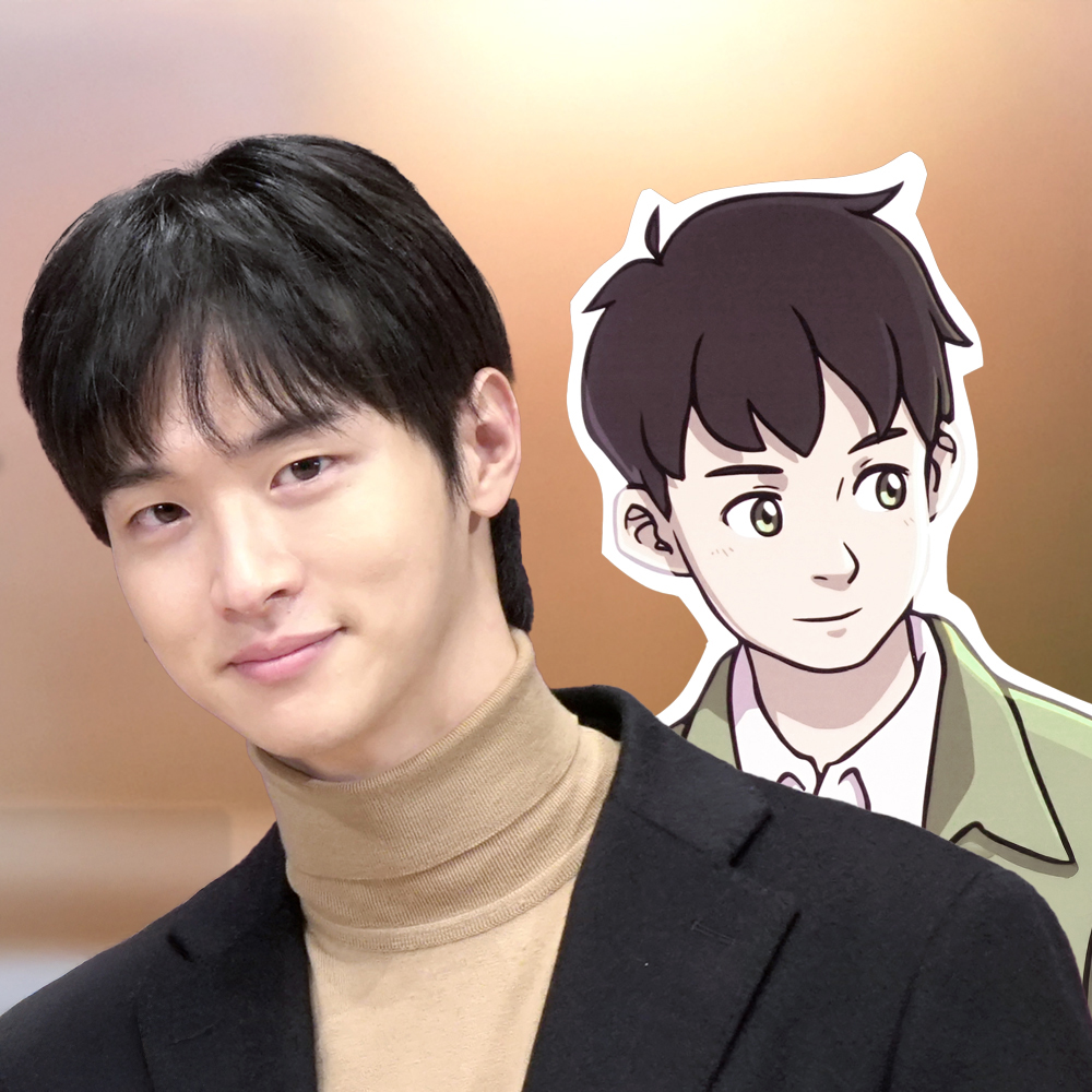 Behind-the-scenes cut of Jang Dongyoon