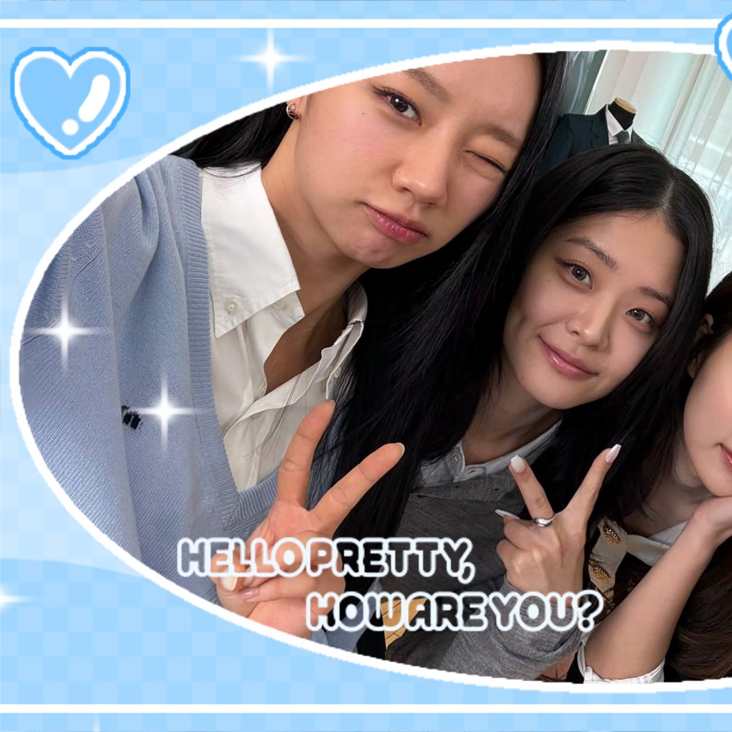 Recent activity shot of Kang Hyewon