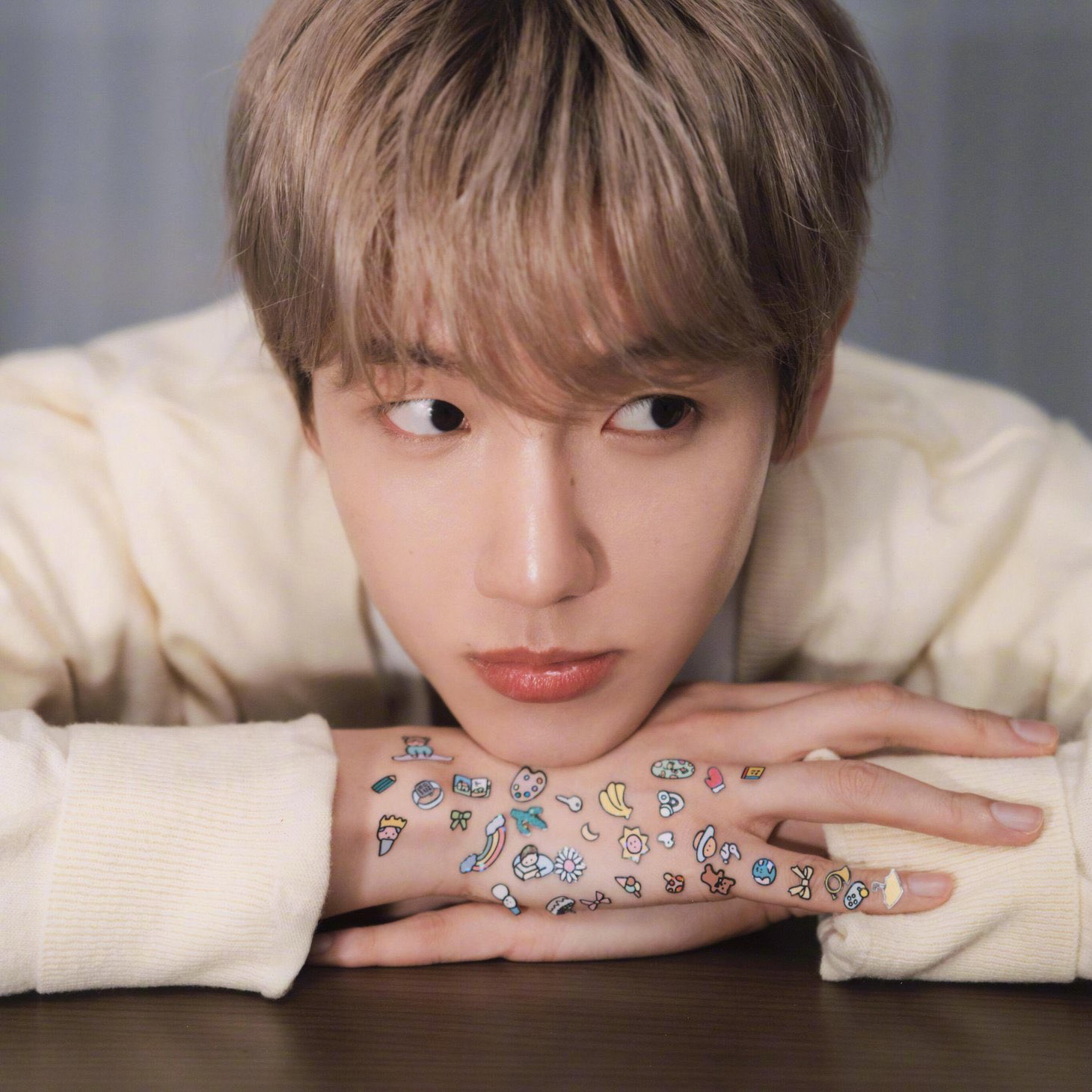 A moment captured by a fan of Baekhyun