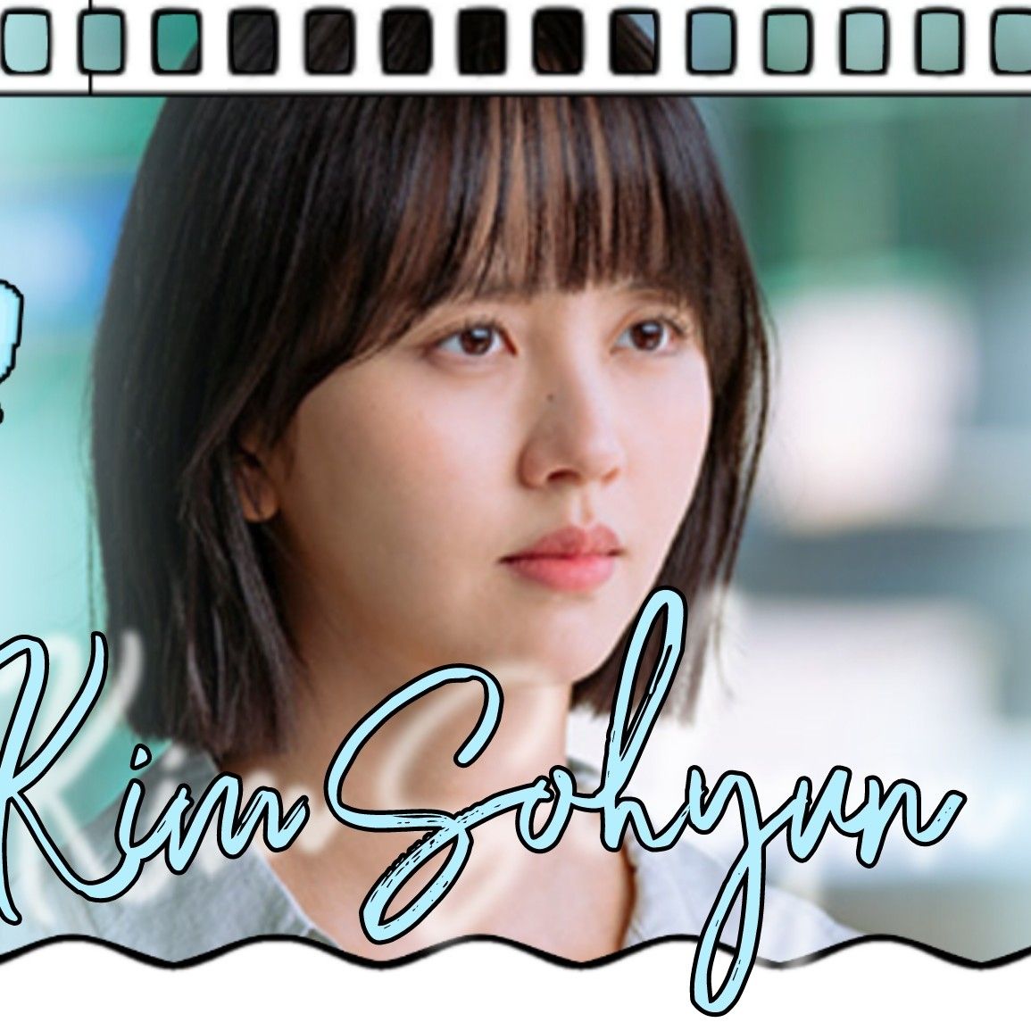Behind-the-scenes cut of Kim Sohyun