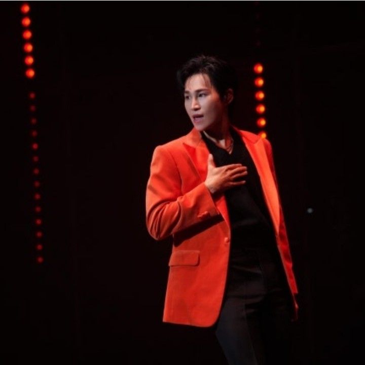 A moment captured by a fan of Kim Heejae