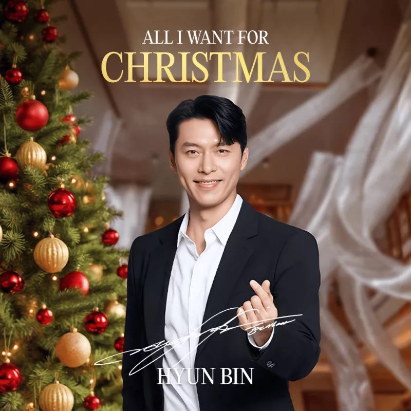 Recent activity shot of Hyun Bin