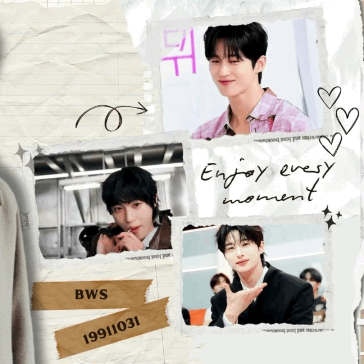 A moment captured by a fan of Byeon Wooseok