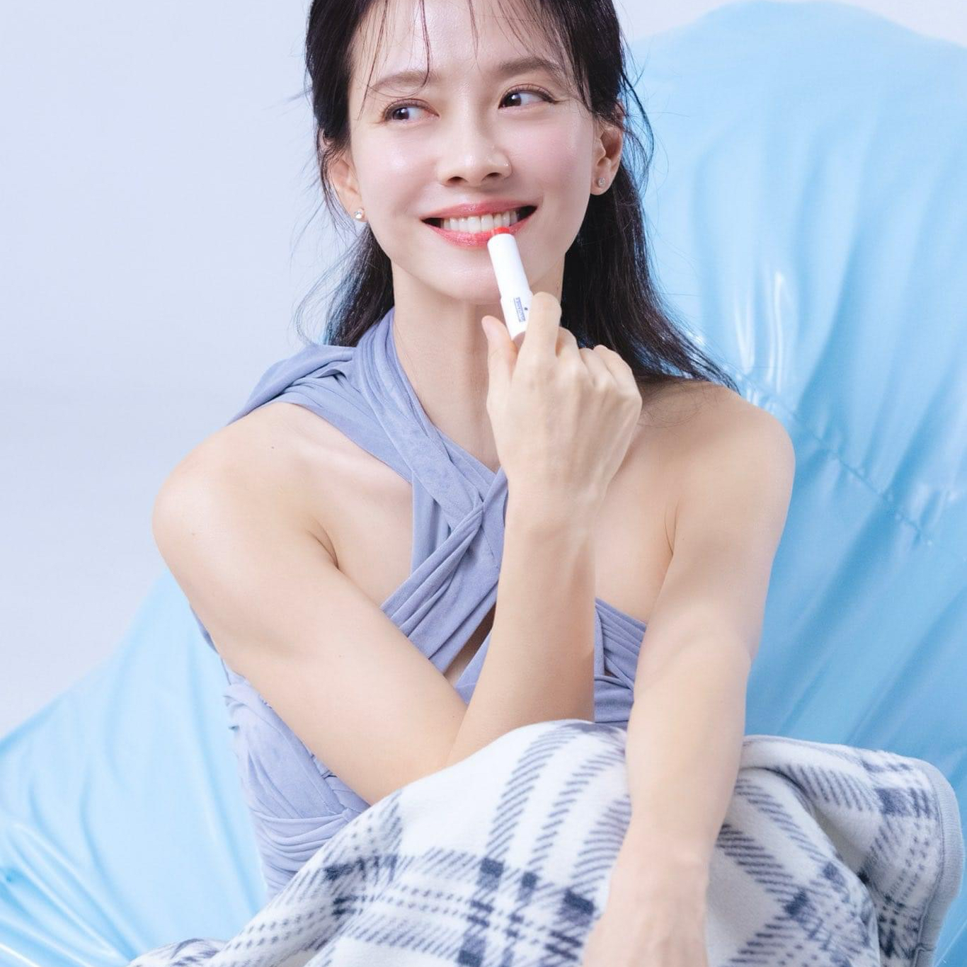 粉丝拍下的宋智孝瞬间