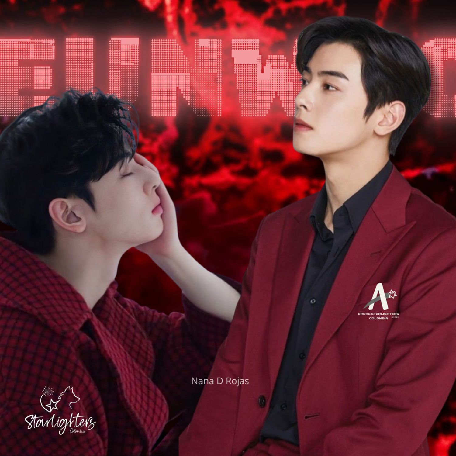 Behind-the-scenes cut of Cha Eunwoo