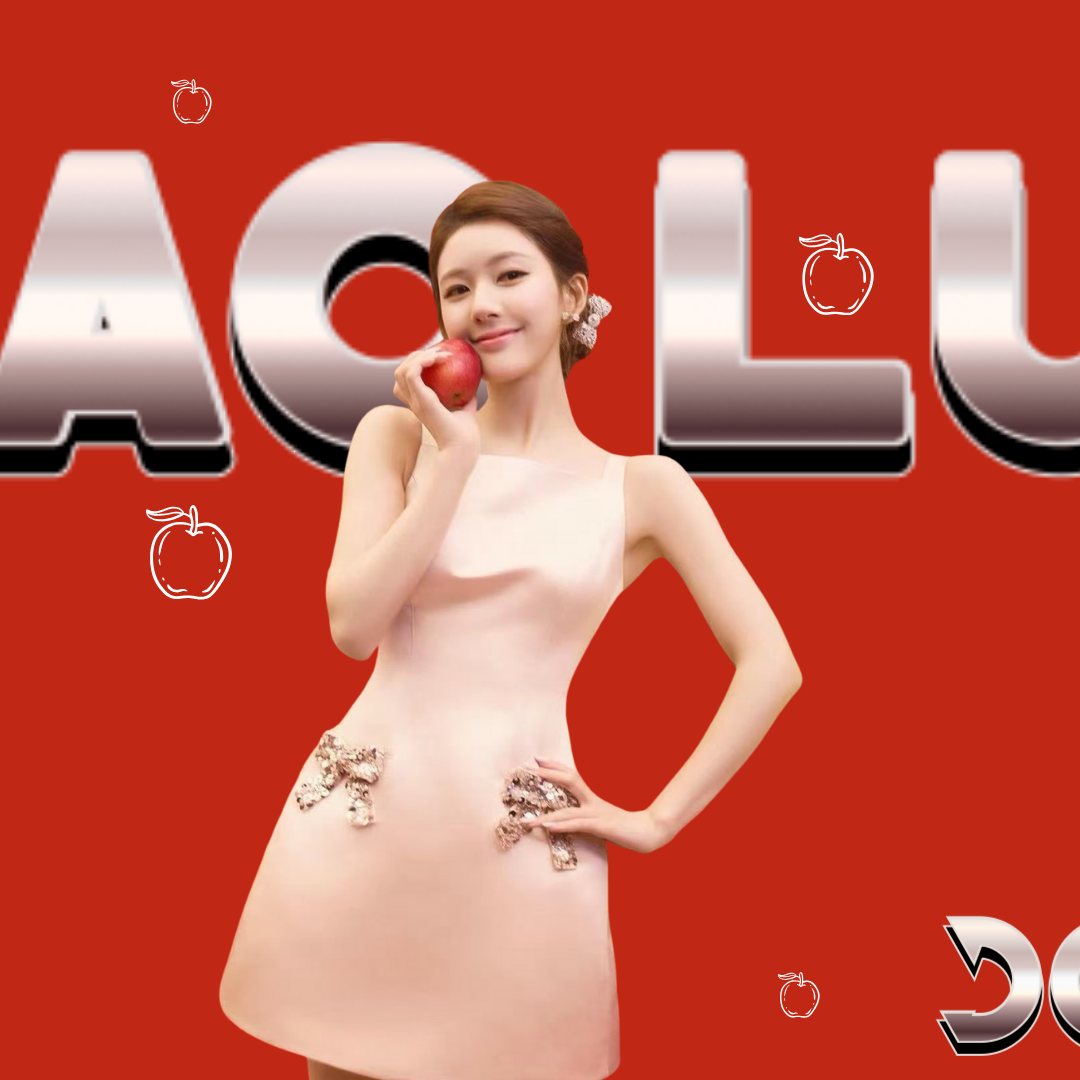 A moment captured by a fan of Zhao Lusi