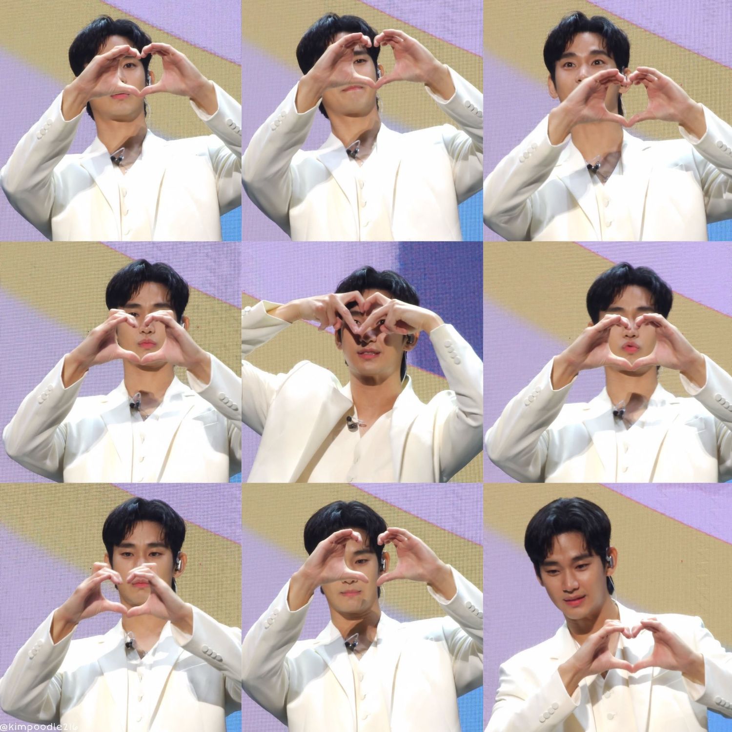 A moment captured by a fan of Kim Soohyun