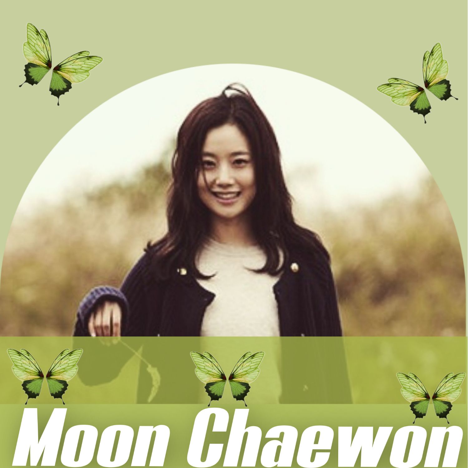 Recent activity shot of Moon Chaewon