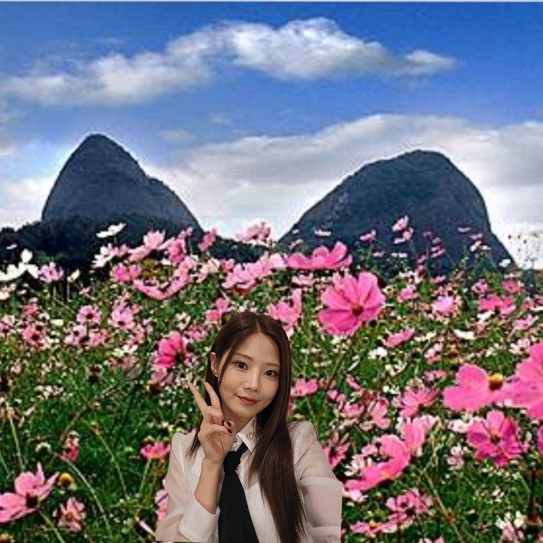 Behind-the-scenes cut of Bae Ahyeon