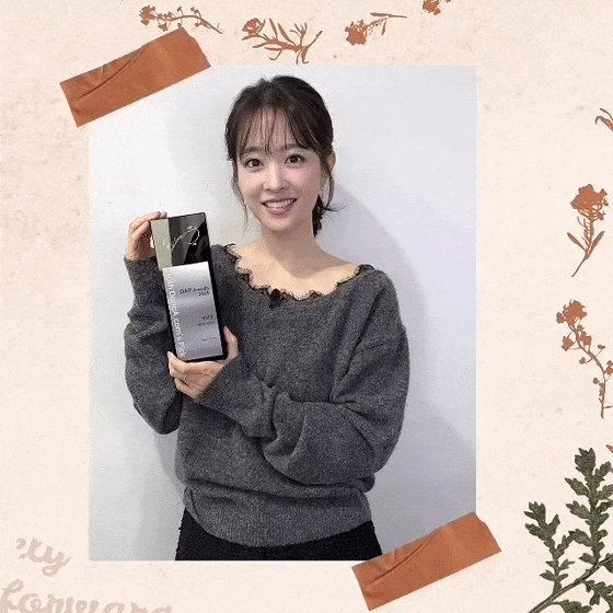 Behind-the-scenes cut of Park Boyoung