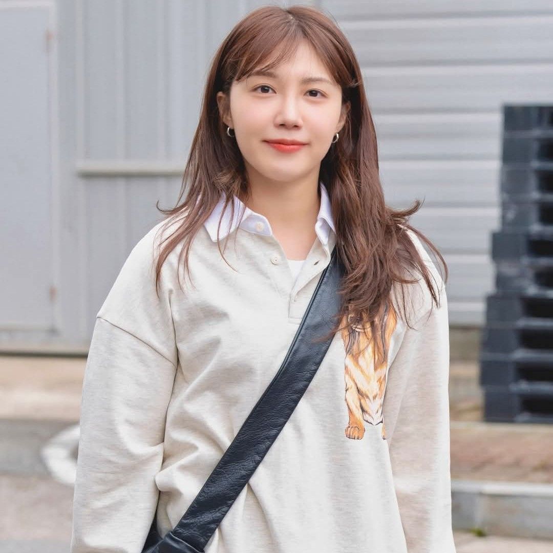 A moment captured by a fan of Jung Eunji