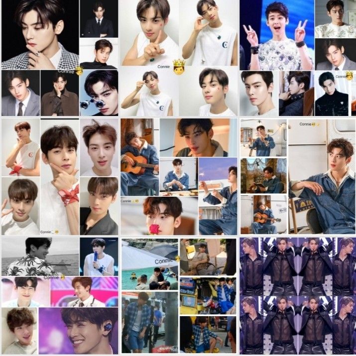 Behind-the-scenes cut of Cha Eunwoo