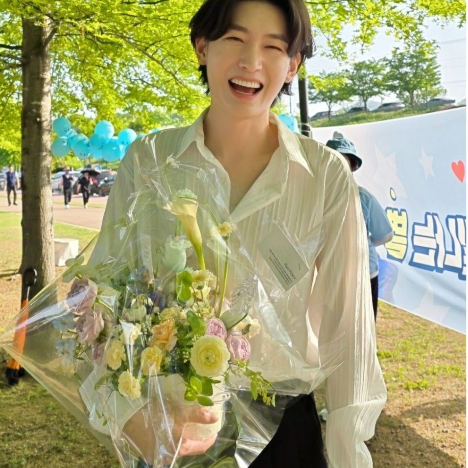 Recent activity shot of Kim Yongbin