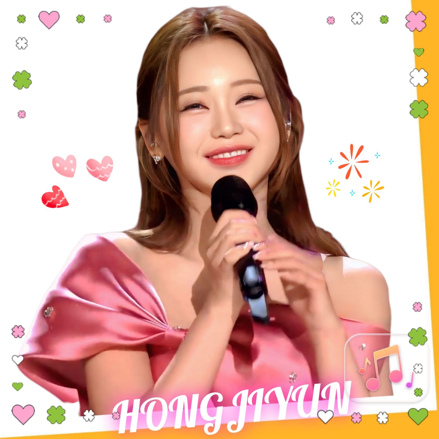 粉絲拍下的洪智允瞬間