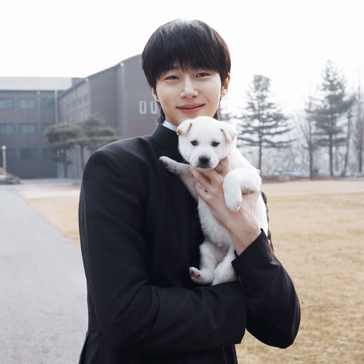 A moment captured by a fan of Byeon Wooseok