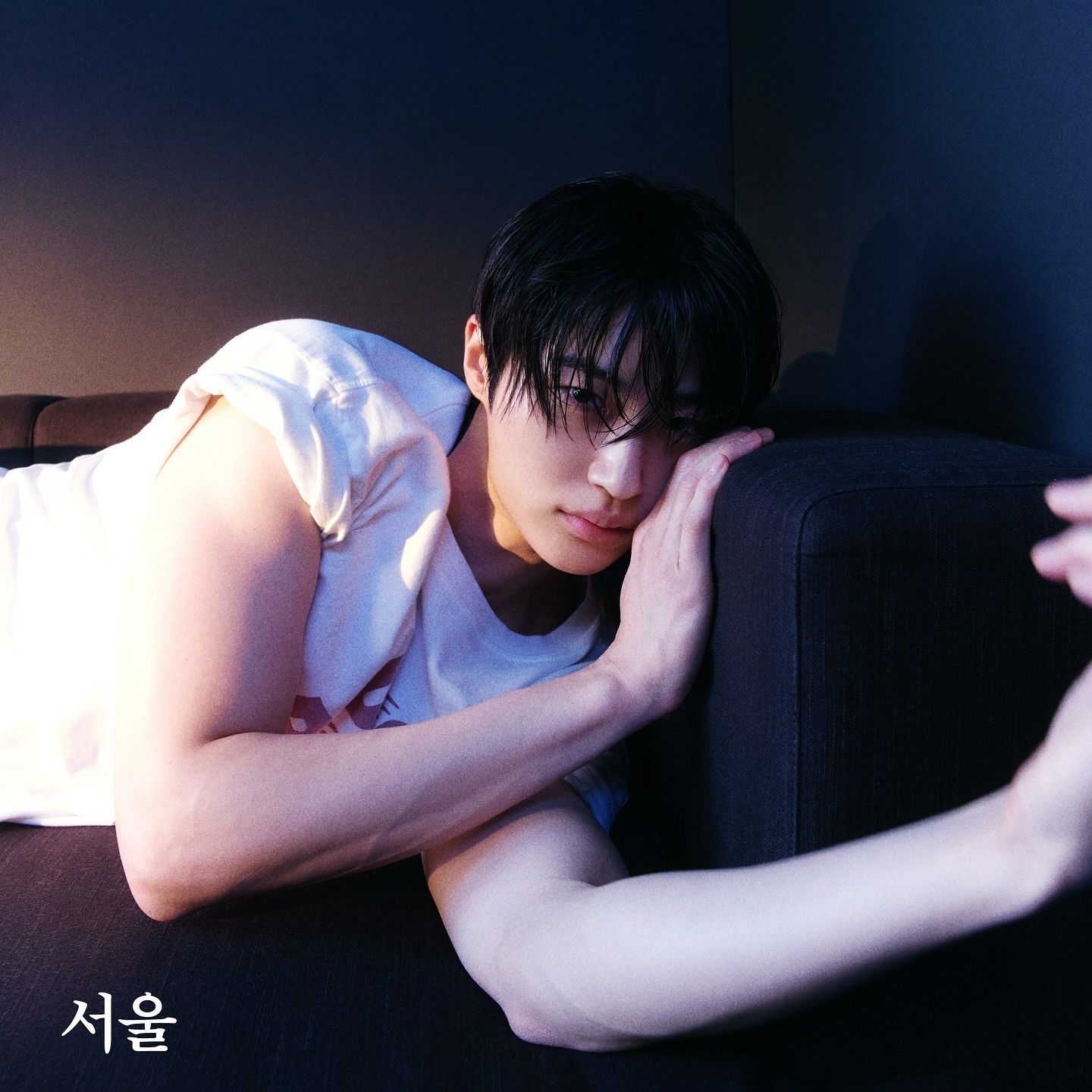 Recent activity shot of Byeon Wooseok