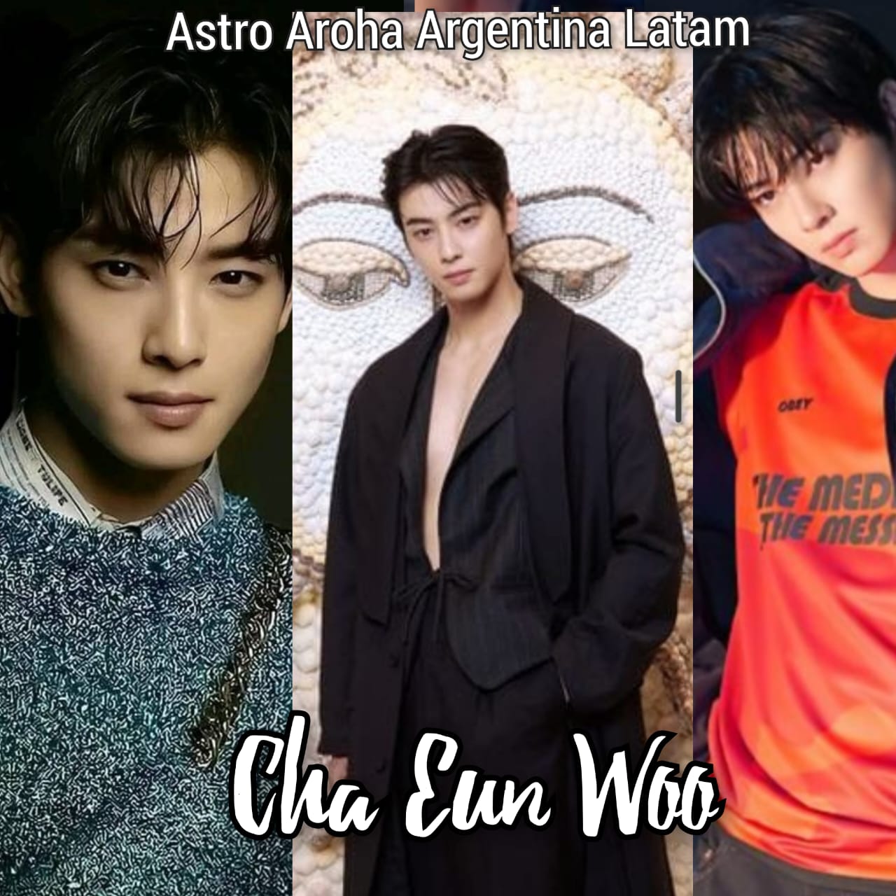 Behind-the-scenes cut of Cha Eunwoo