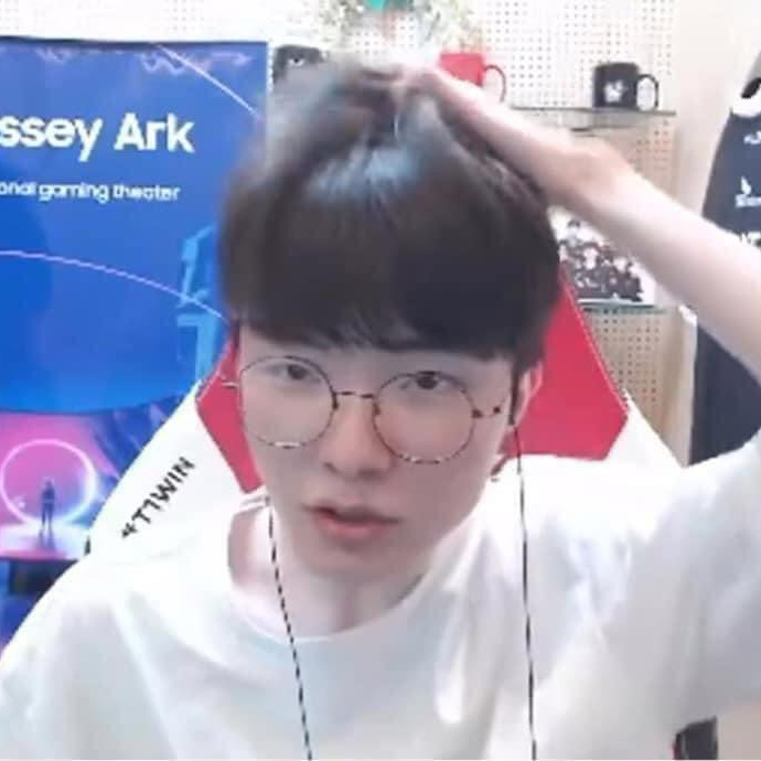 Recent activity shot of Faker