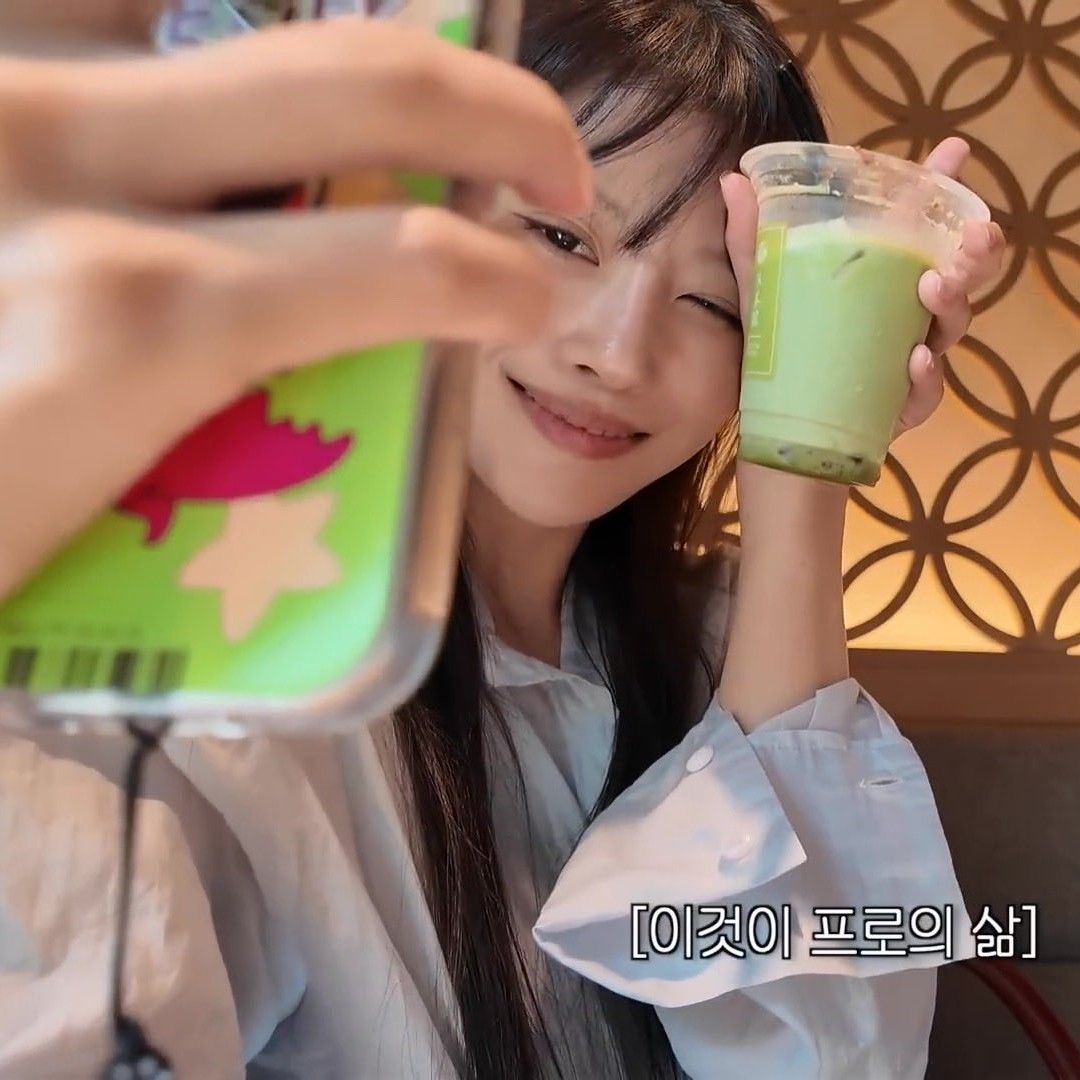 粉丝拍下的李美珠瞬间