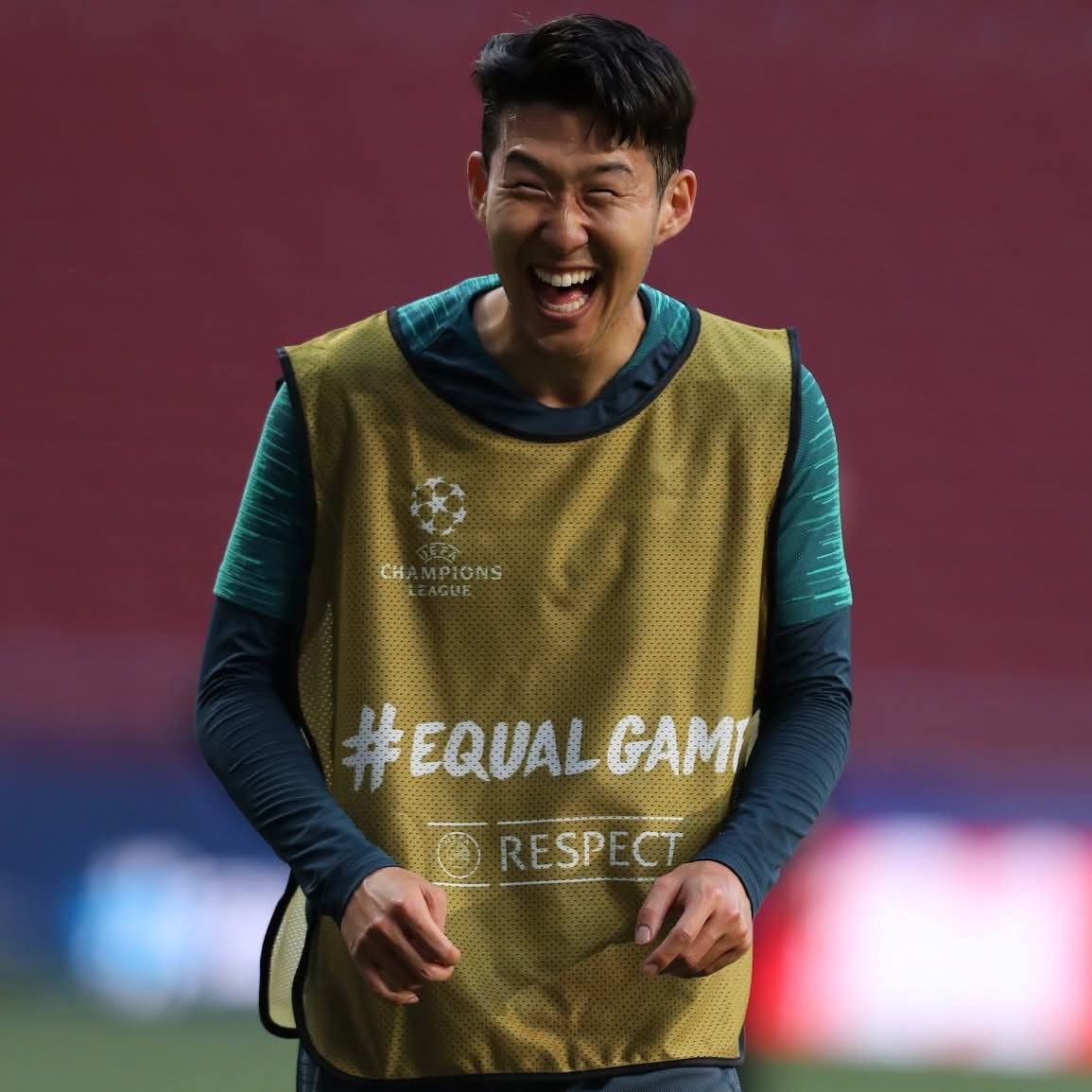 A moment captured by a fan of Son Heungmin