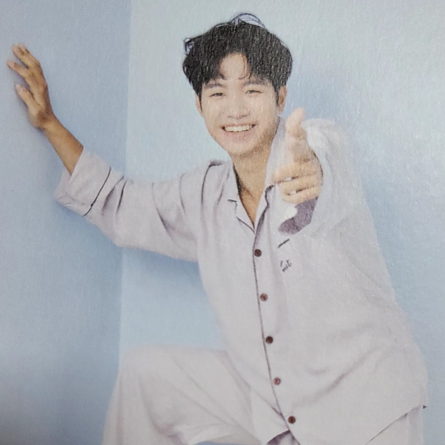 Momen yang diabadikan oleh penggemar Jo Myungsup