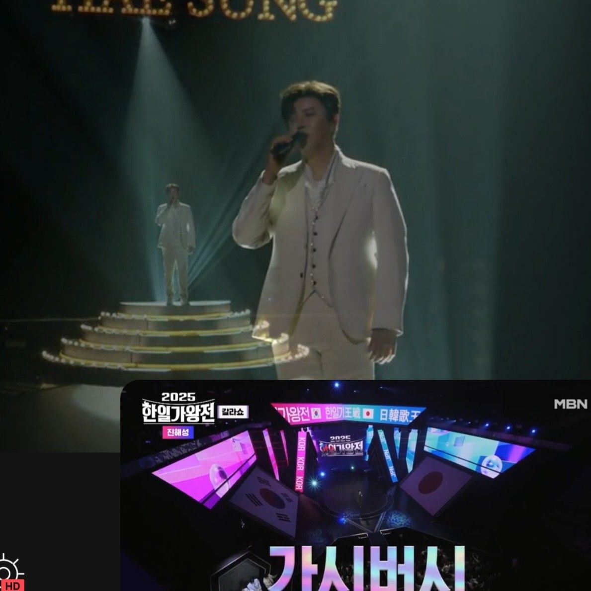 Behind-the-scenes cut of Jin Haesung