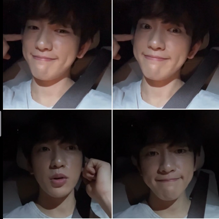 Cuplikan di balik layar dari Park Jinyoung