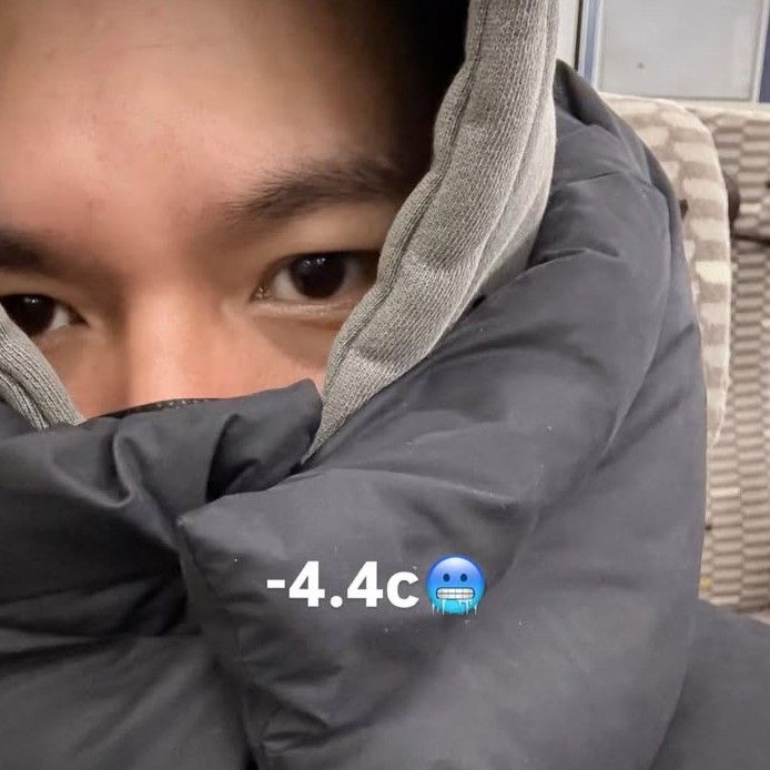 Behind-the-scenes cut of Lee Minho